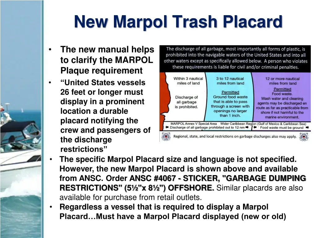 new marpol trash placard