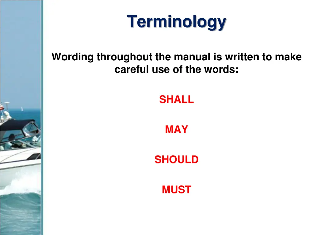 terminology