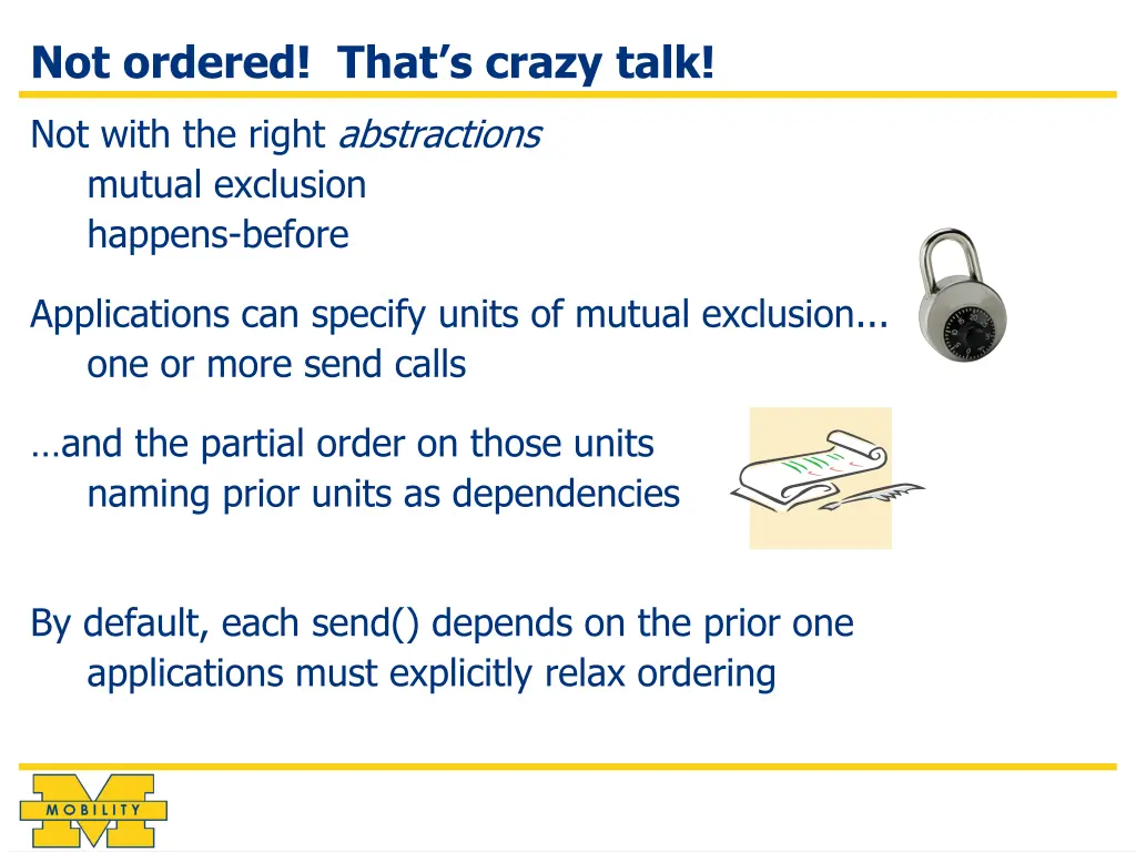 not ordered that s crazy talk