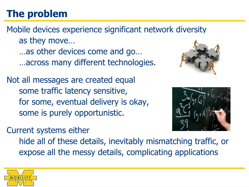 the problem