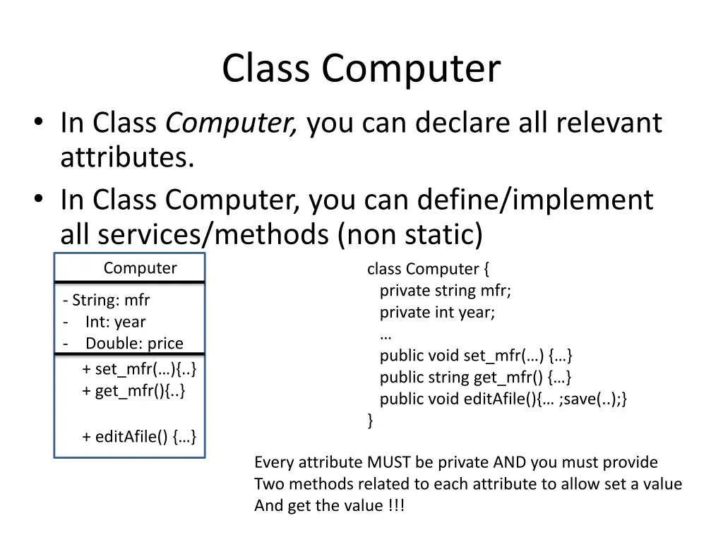 class computer