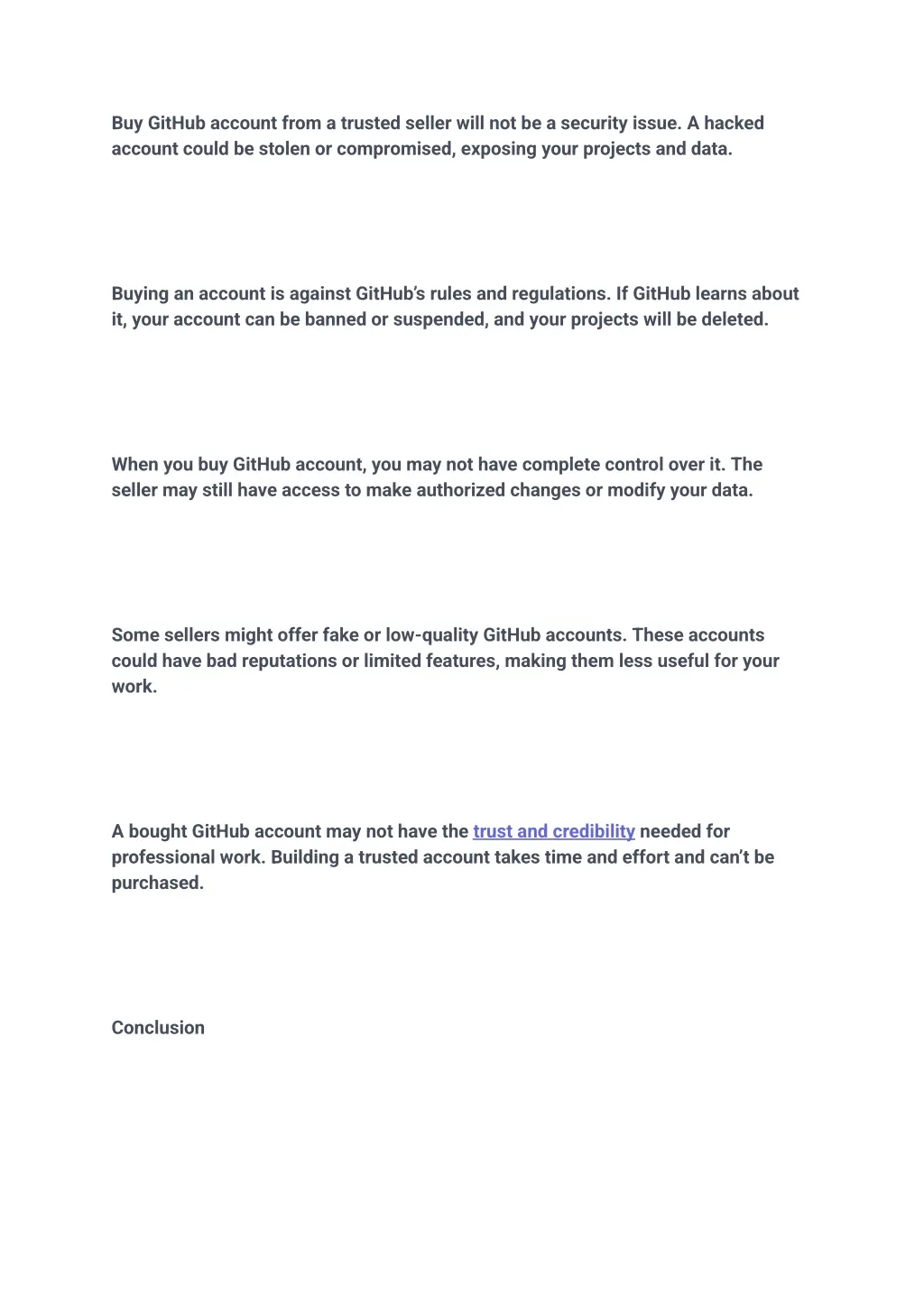 buy github account from a trusted seller will