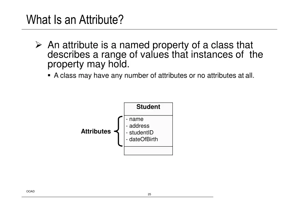 what is an attribute
