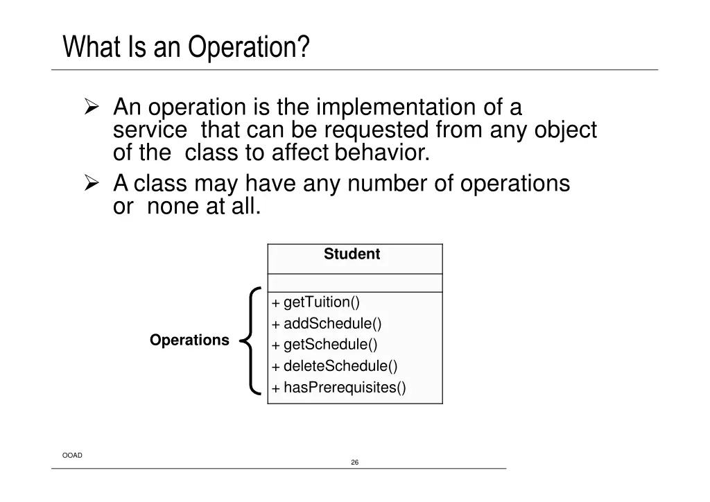 what is an operation