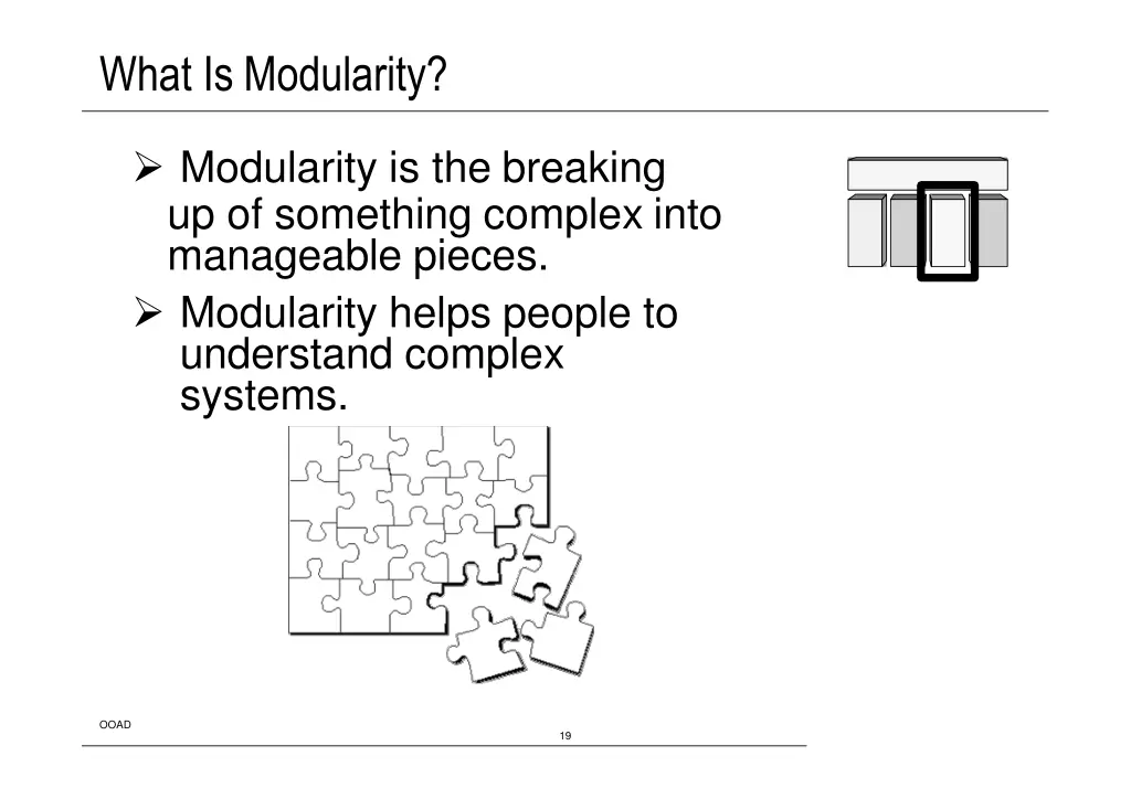 what is modularity