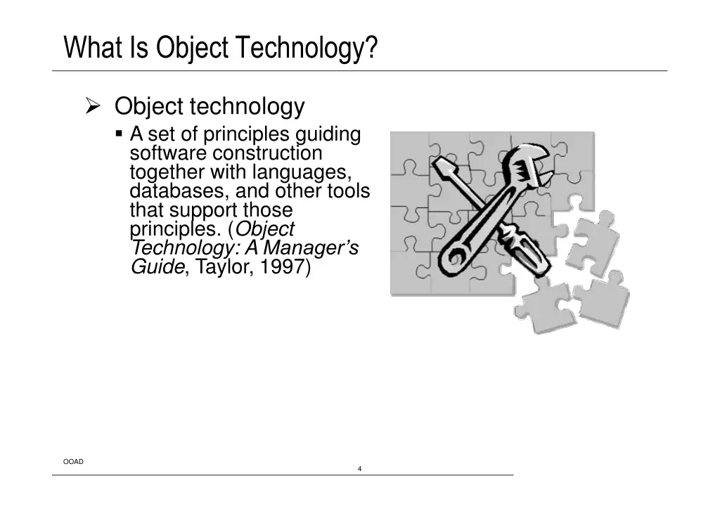what is object technology
