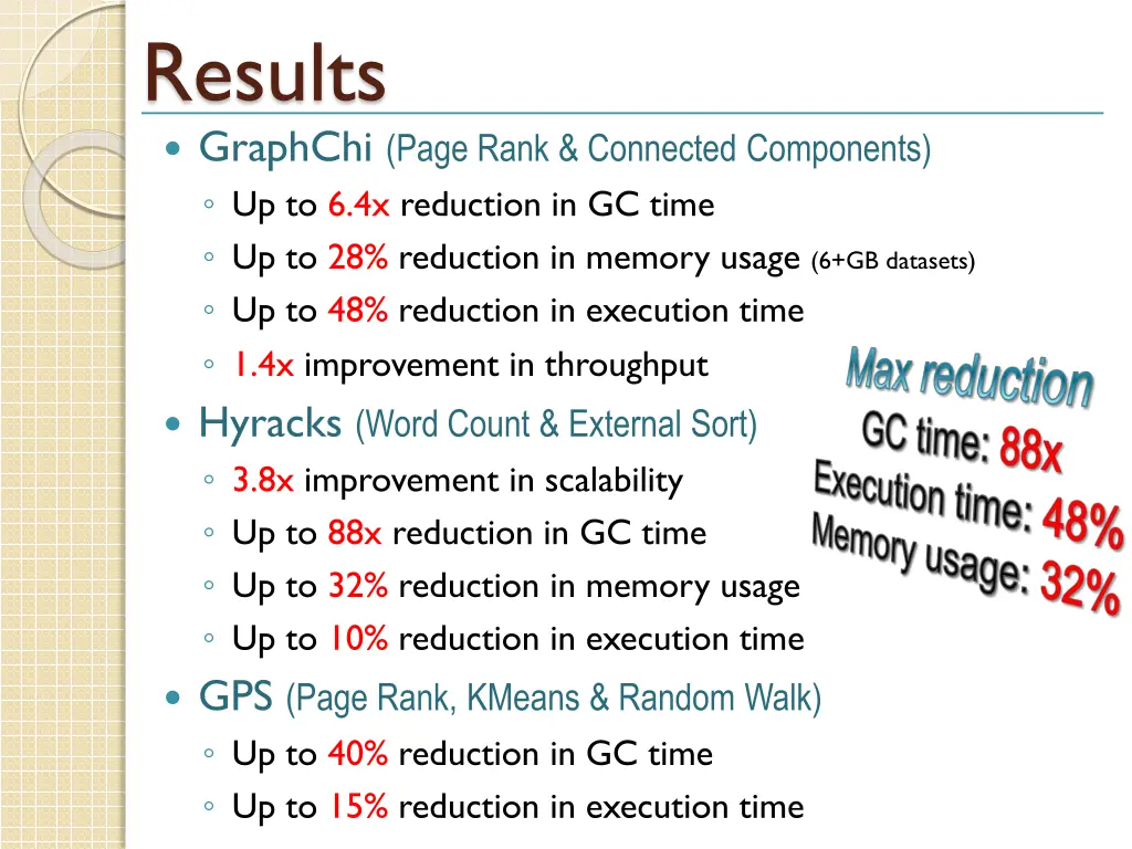 results graphchi page rank connected components