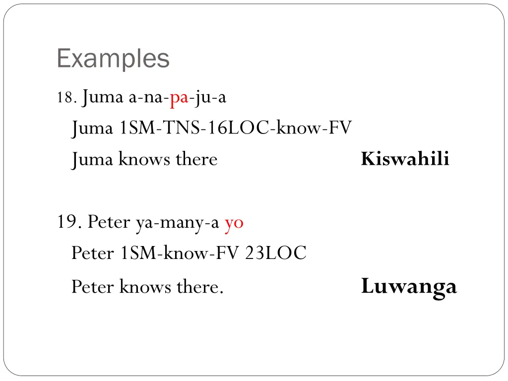 examples 1