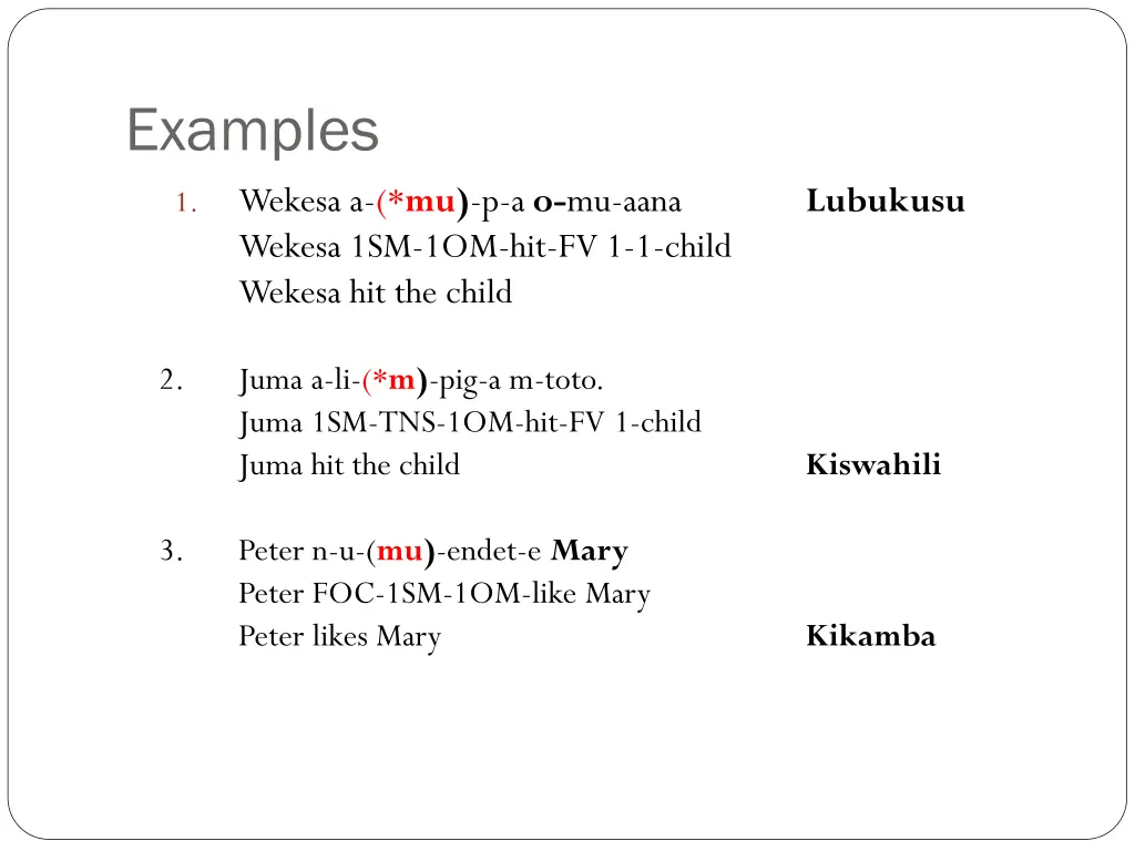 examples wekesa a mu p a o mu aana wekesa