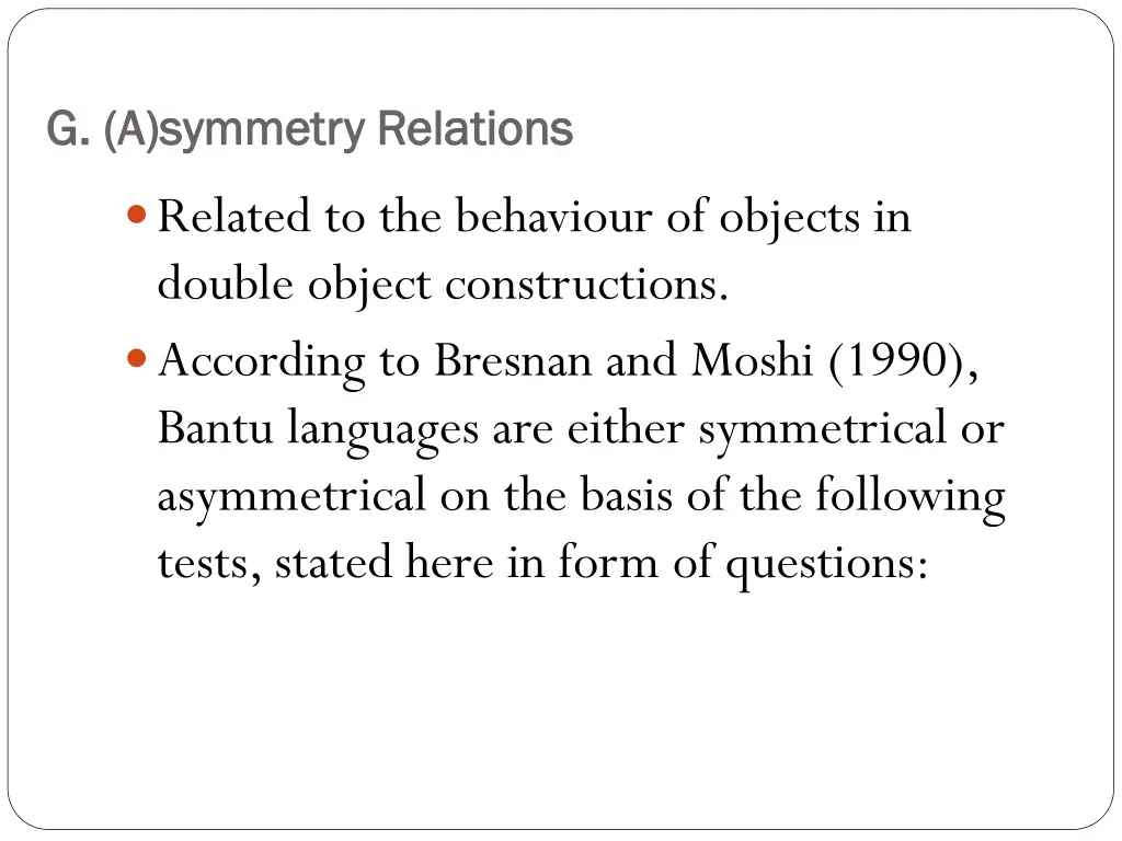 g a symmetry relations g a symmetry relations