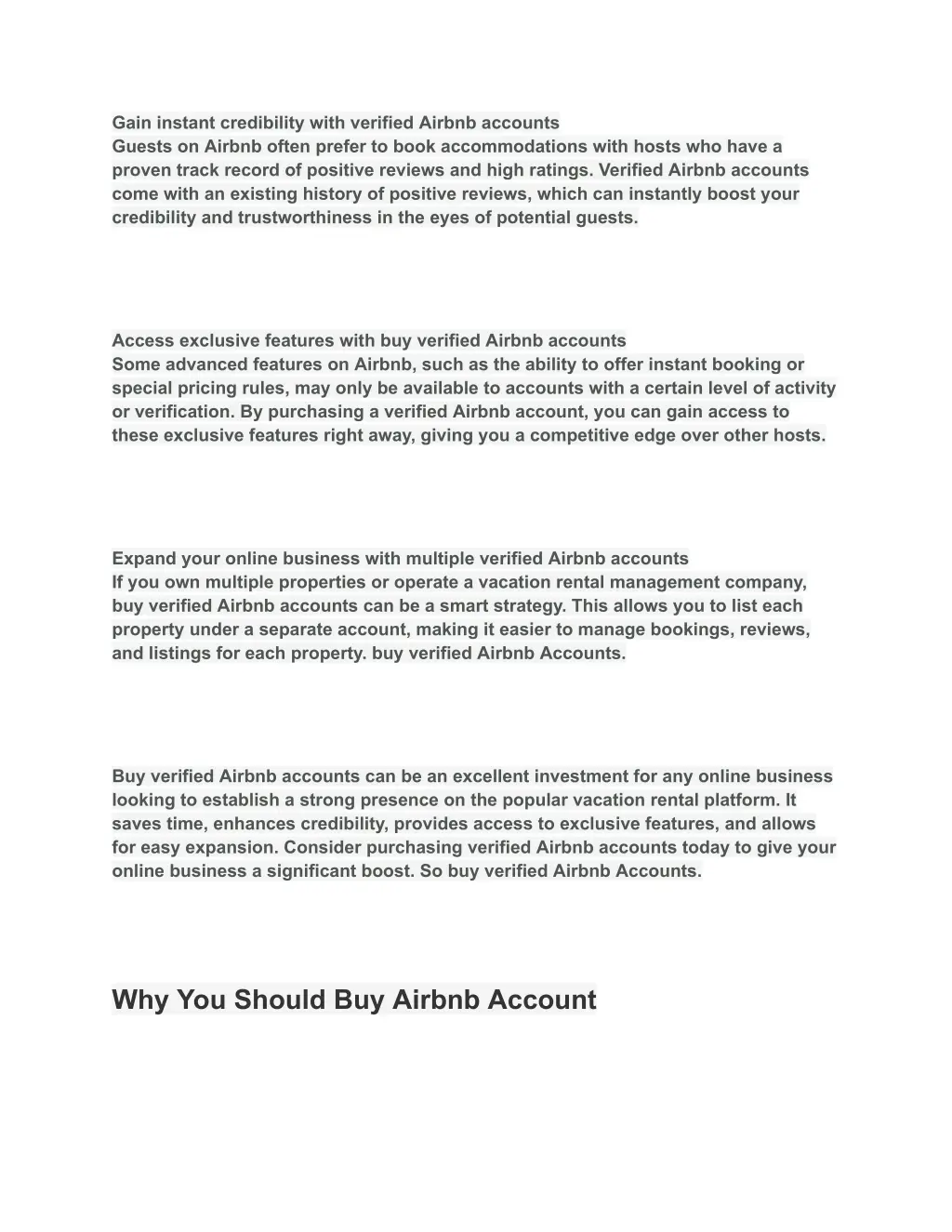 gain instant credibility with verified airbnb