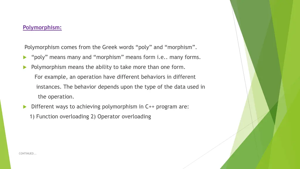 polymorphism
