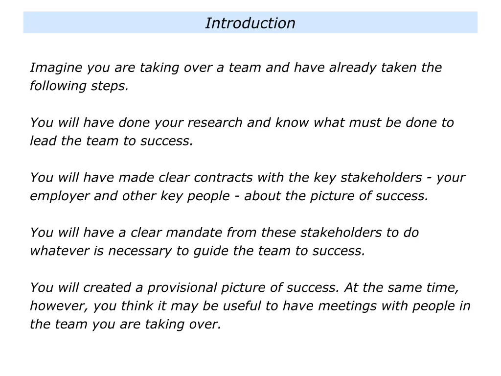 introduction