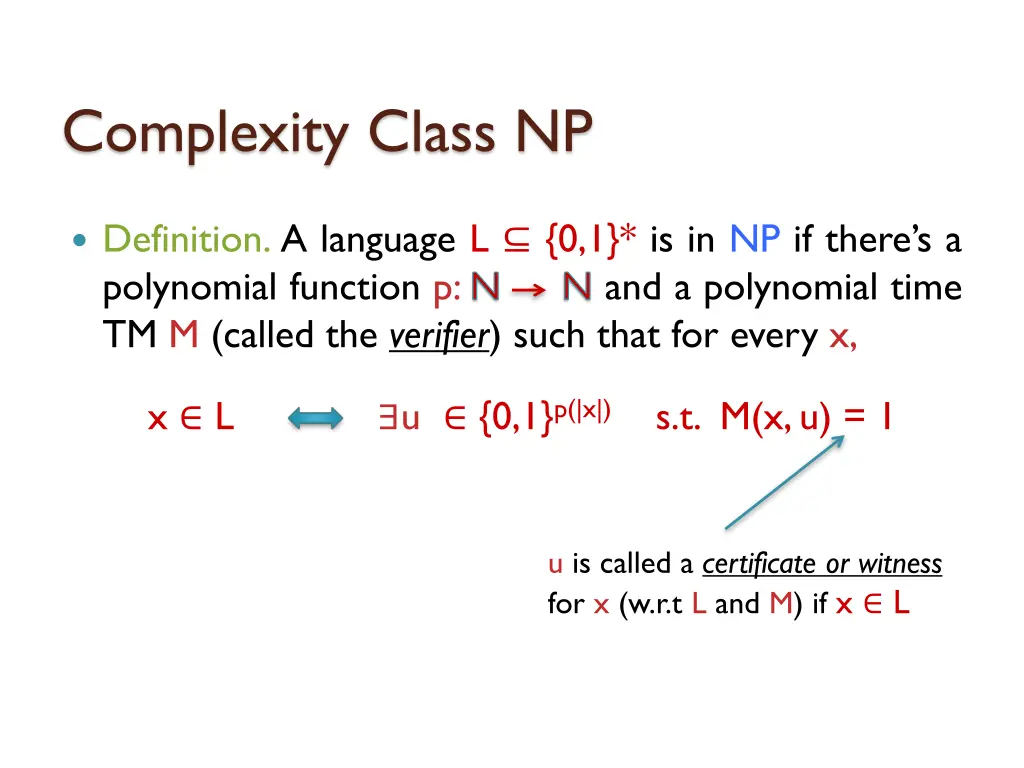 complexity class np 5