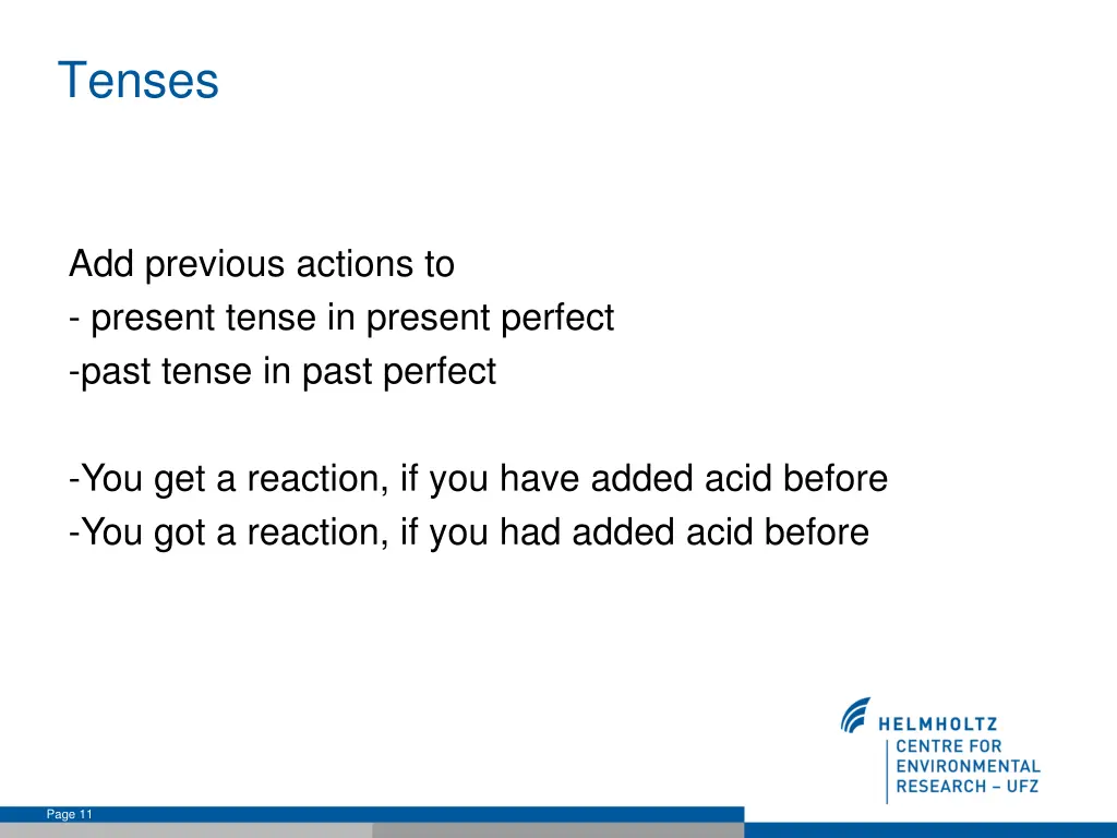 tenses 1