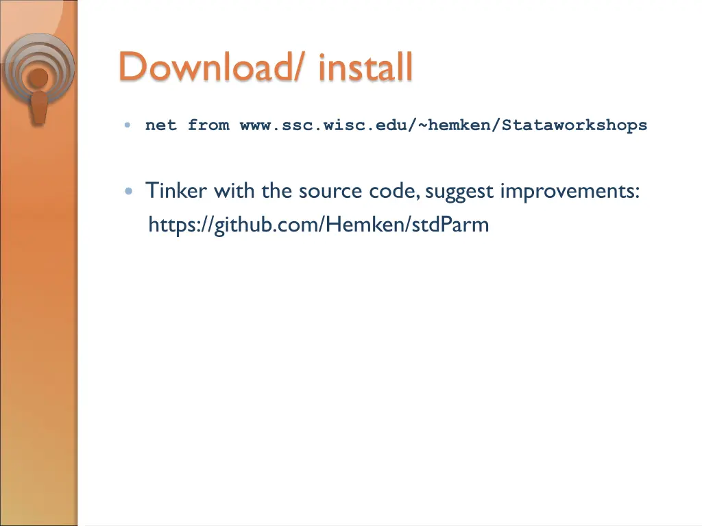 download install