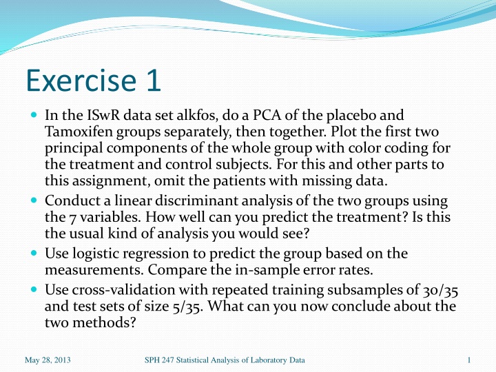 exercise 1