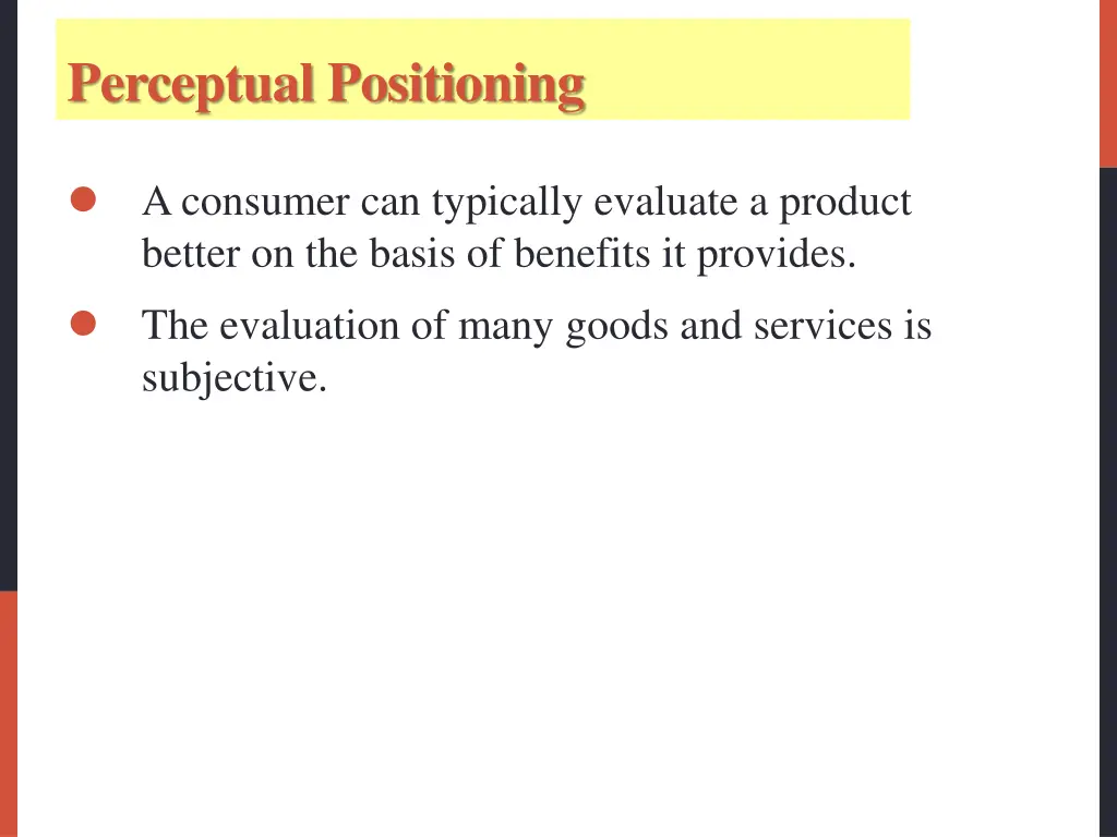 perceptual positioning 1