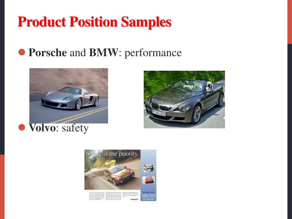 product position samples 2