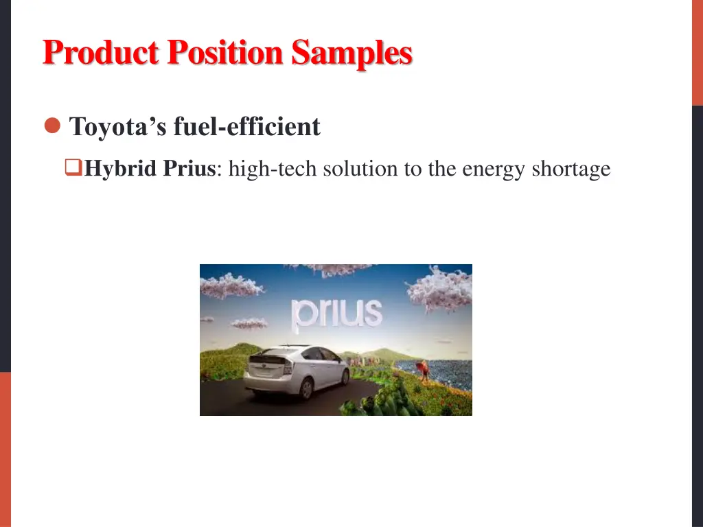 product position samples 3