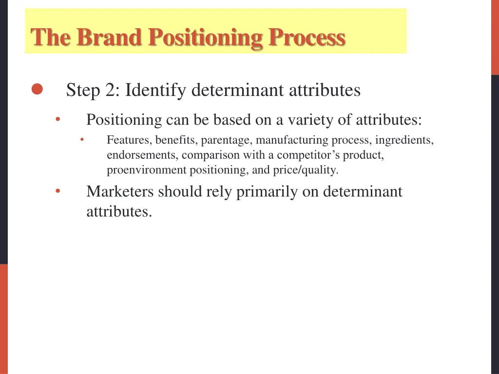 the brand positioning process 1