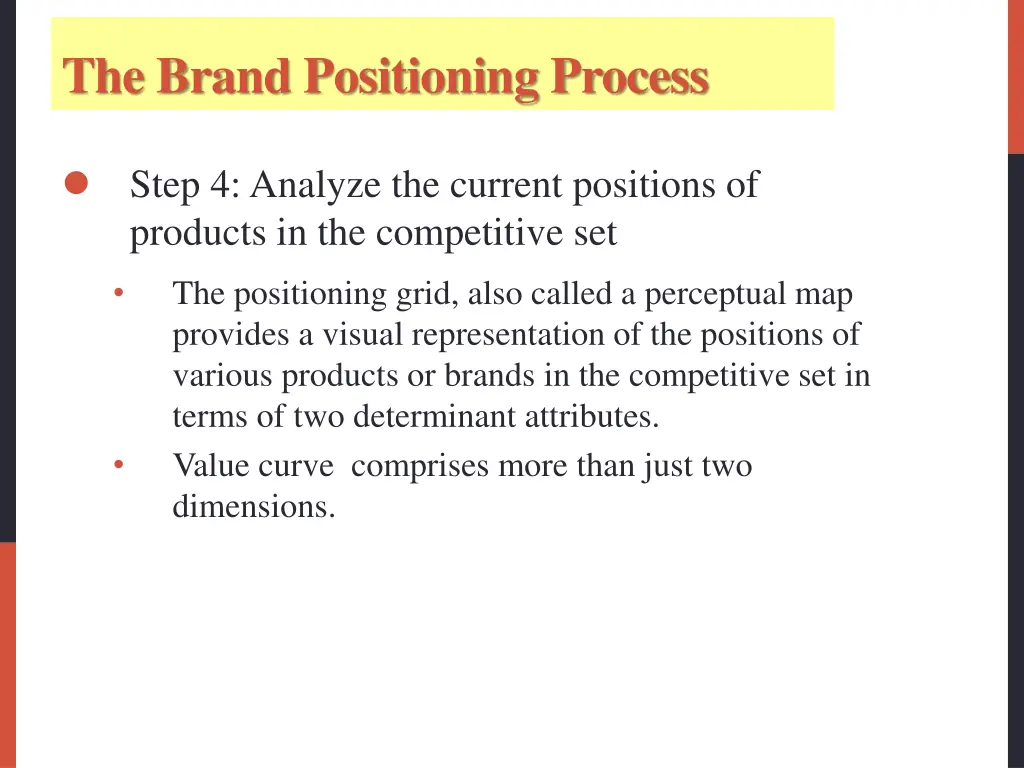 the brand positioning process 3