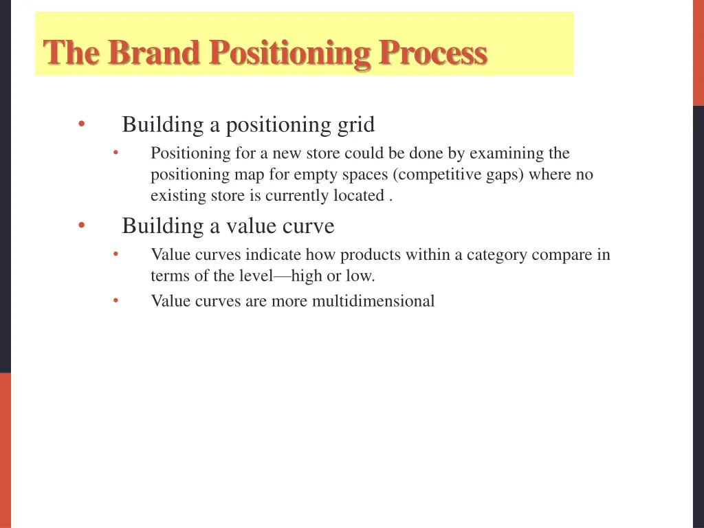 the brand positioning process 4