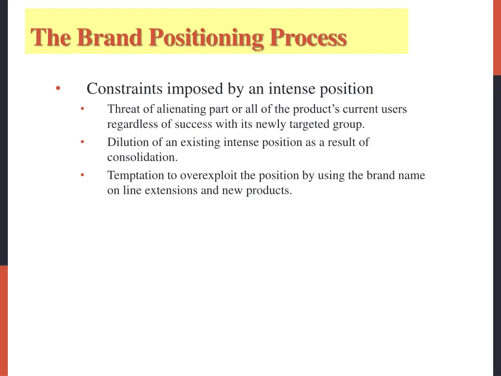the brand positioning process 6