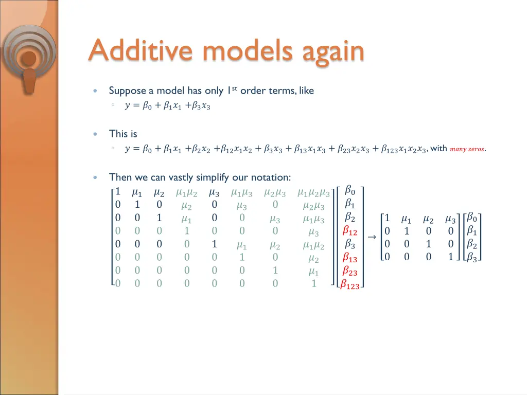 additive models again