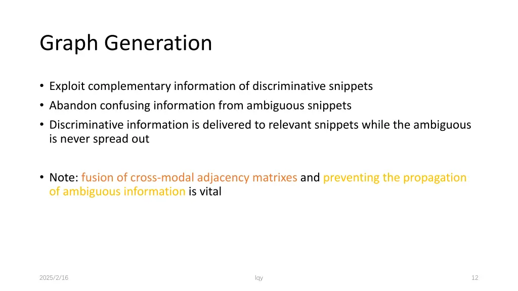 graph generation 2
