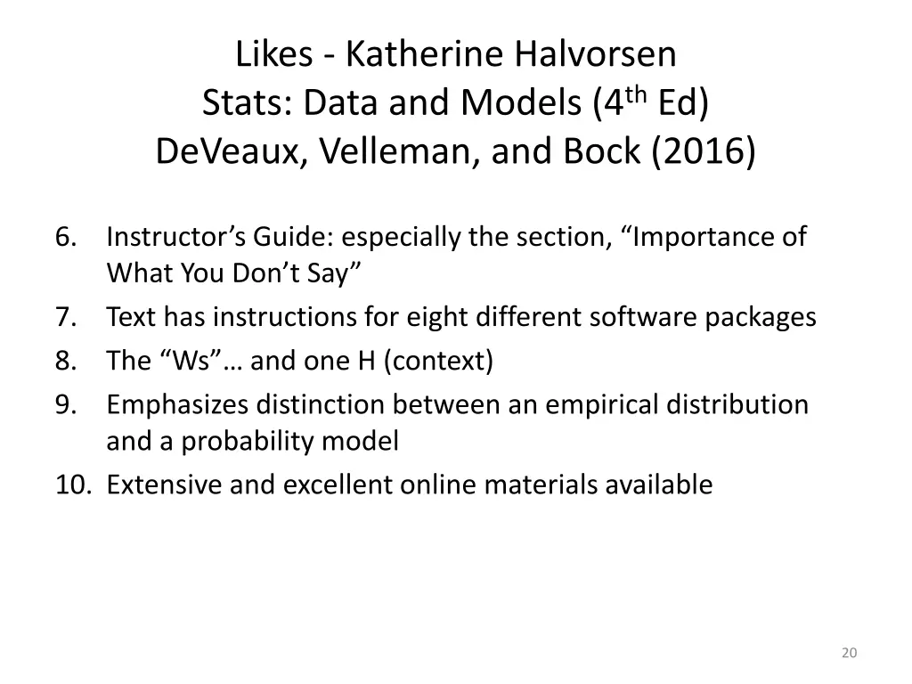 likes katherine halvorsen stats data and models 1