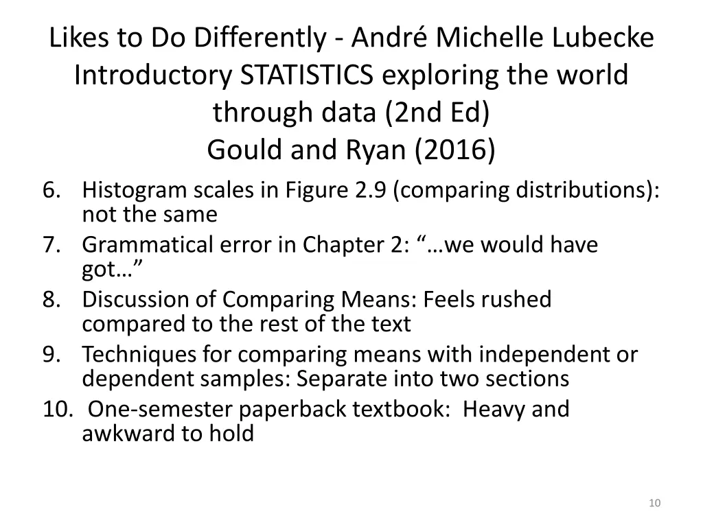likes to do differently andr michelle lubecke 1