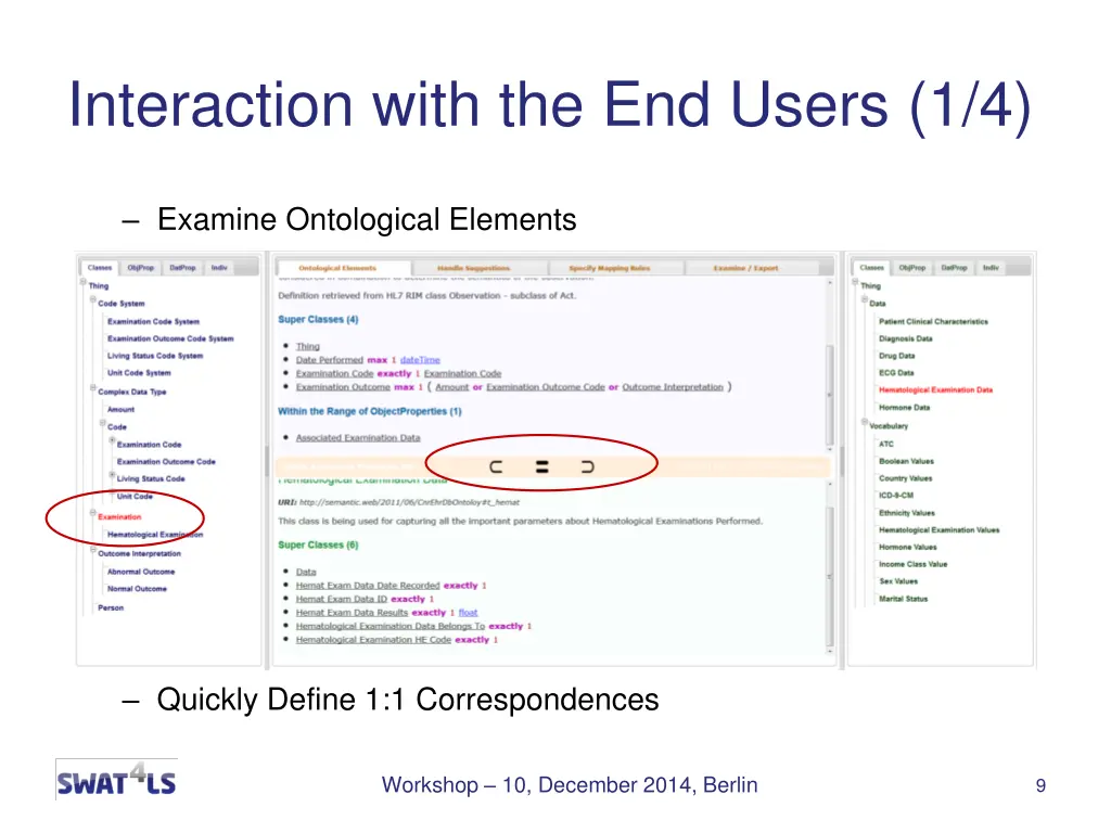 interaction with the end users 1 4