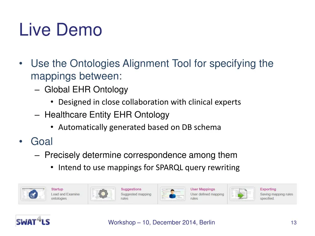 live demo