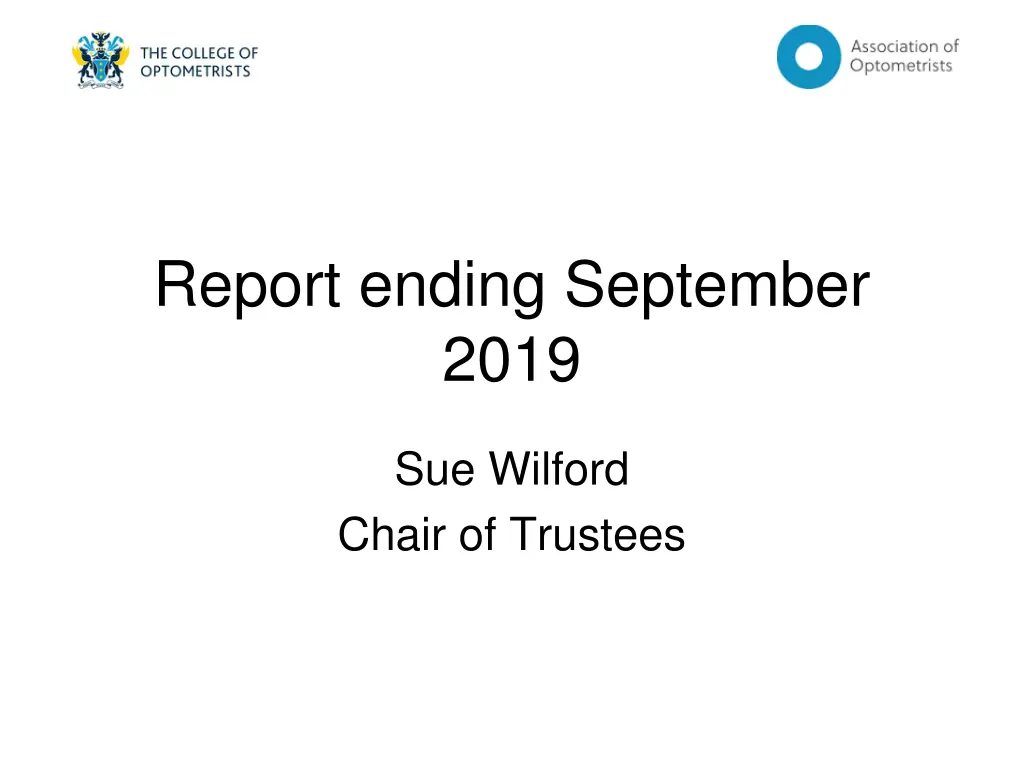 report ending september 2019