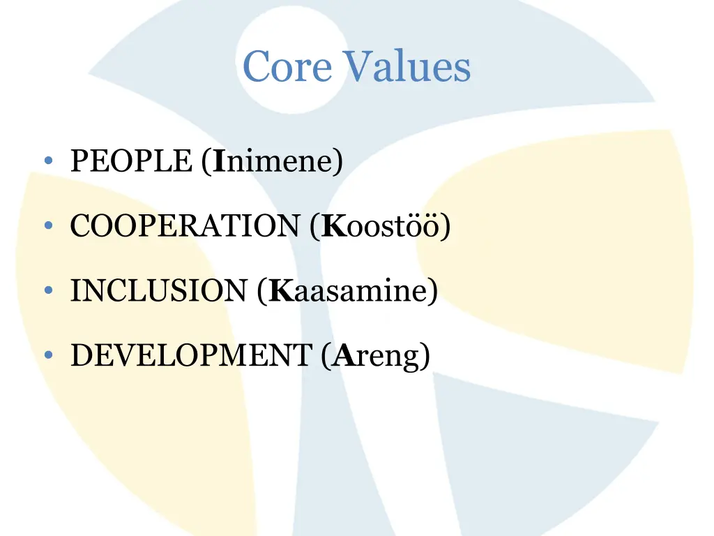 core values