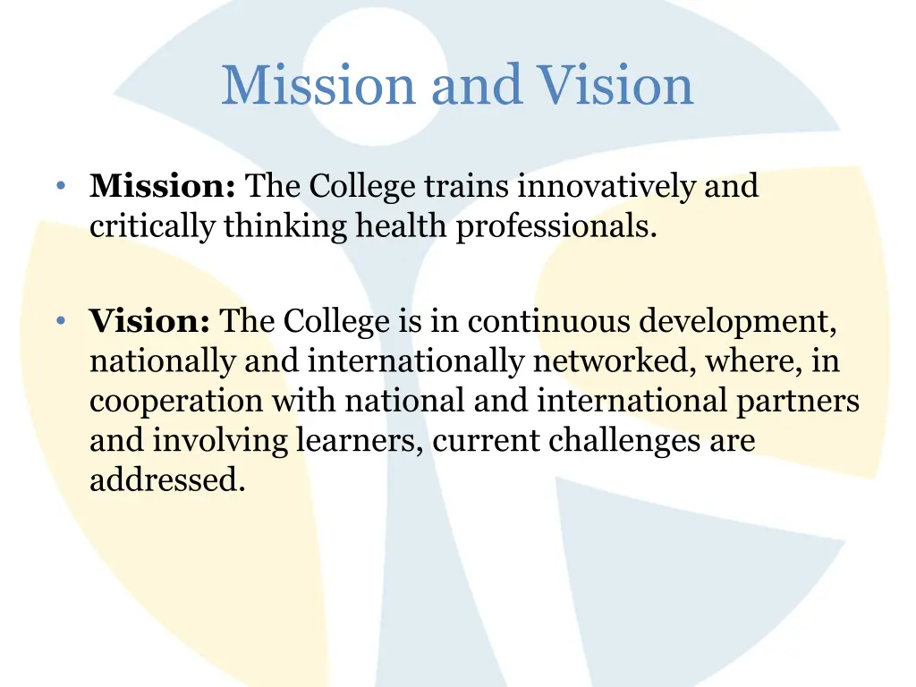mission and vision