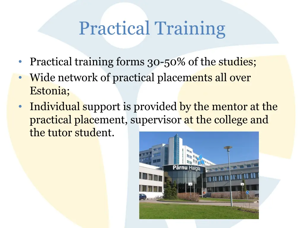 practical training