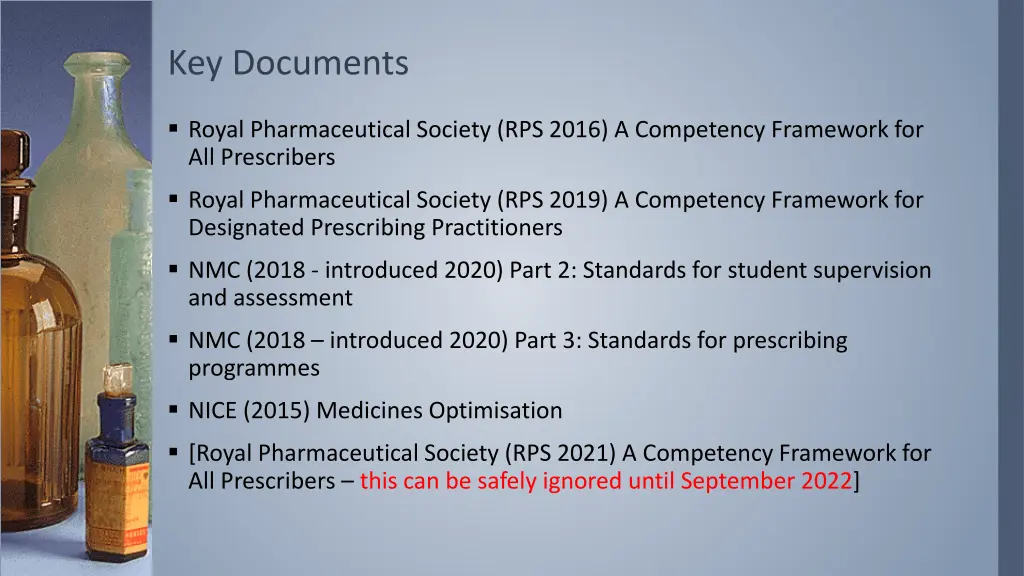 key documents