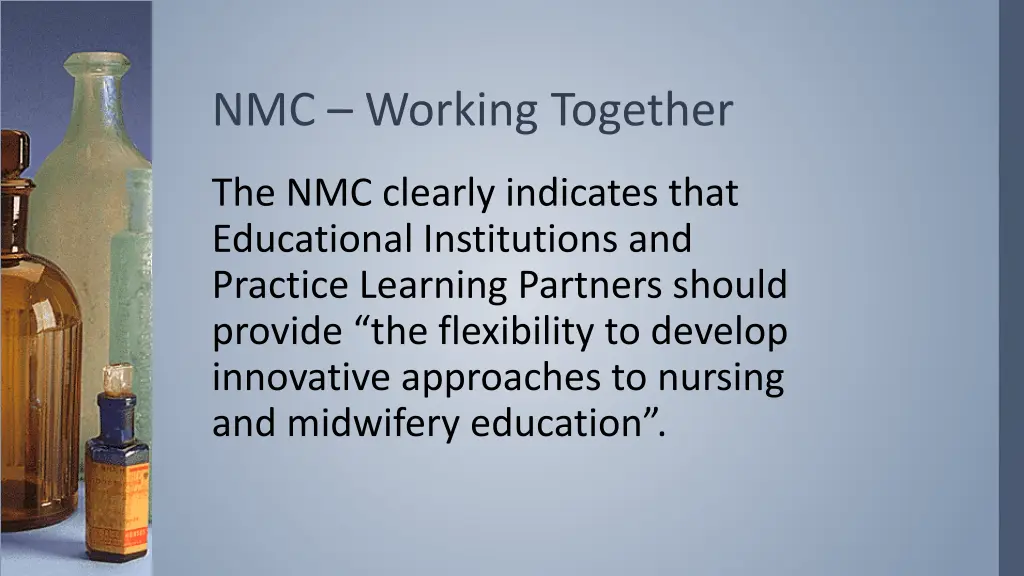nmc working together