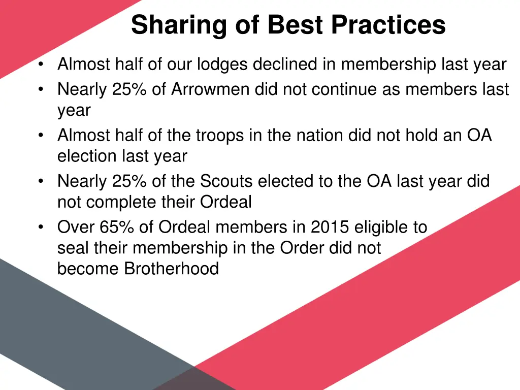 sharing of best practices 5
