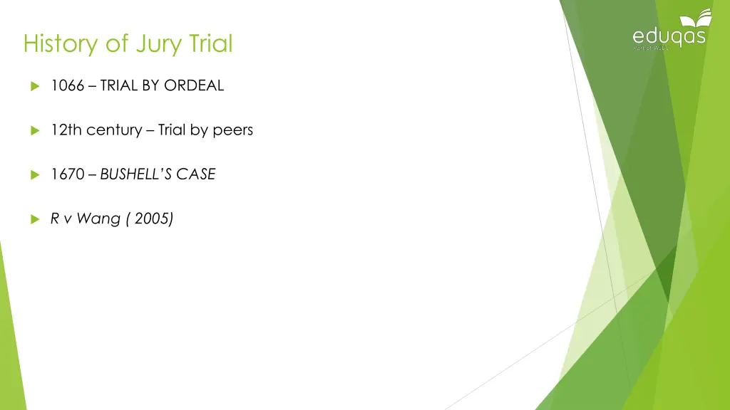 history of jury trial