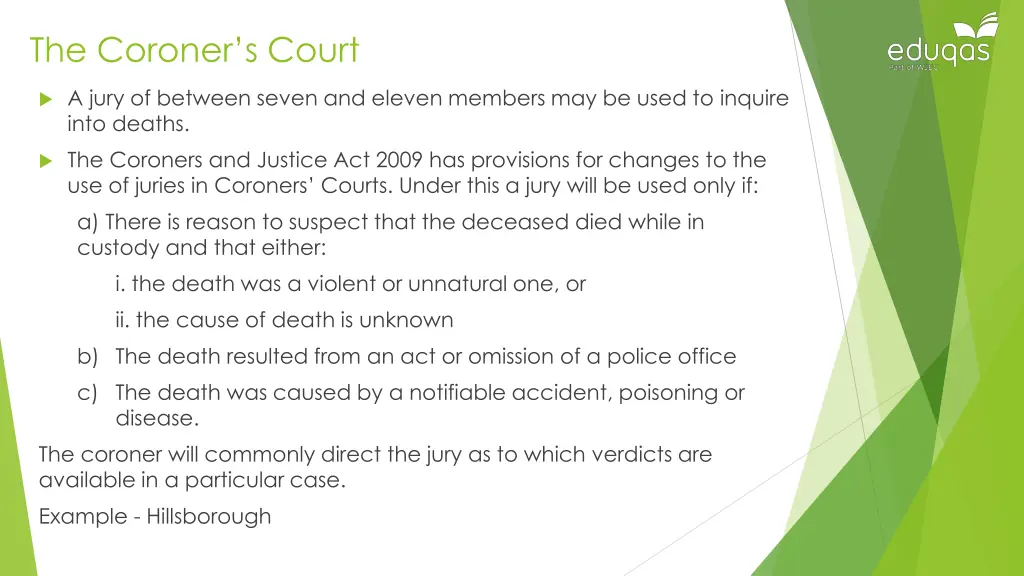 the coroner s court