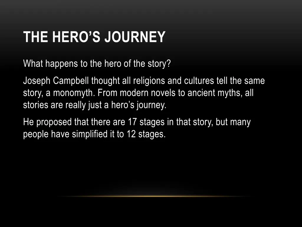 the hero s journey