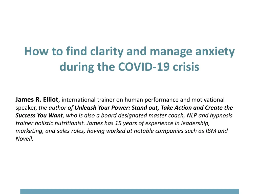 how to find clarity and manage anxiety during