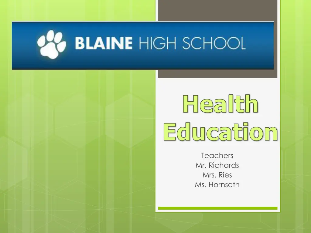 health education 1
