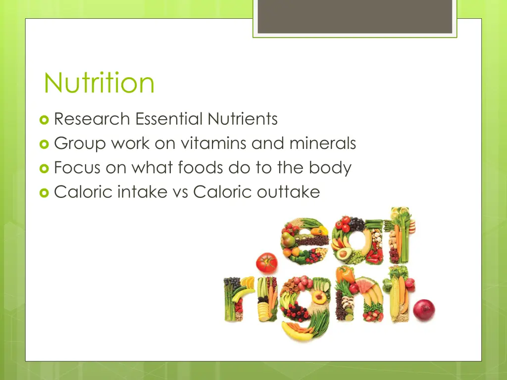 nutrition 1
