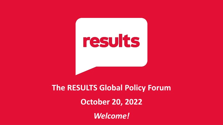 the results global policy forum