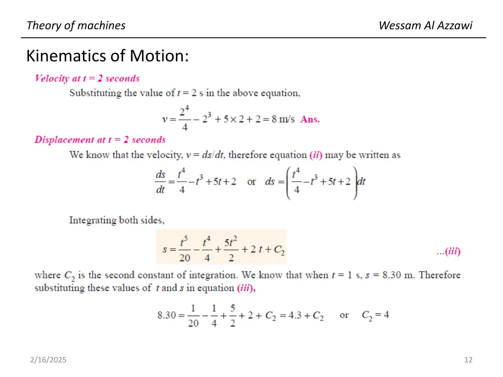 theory of machines 11