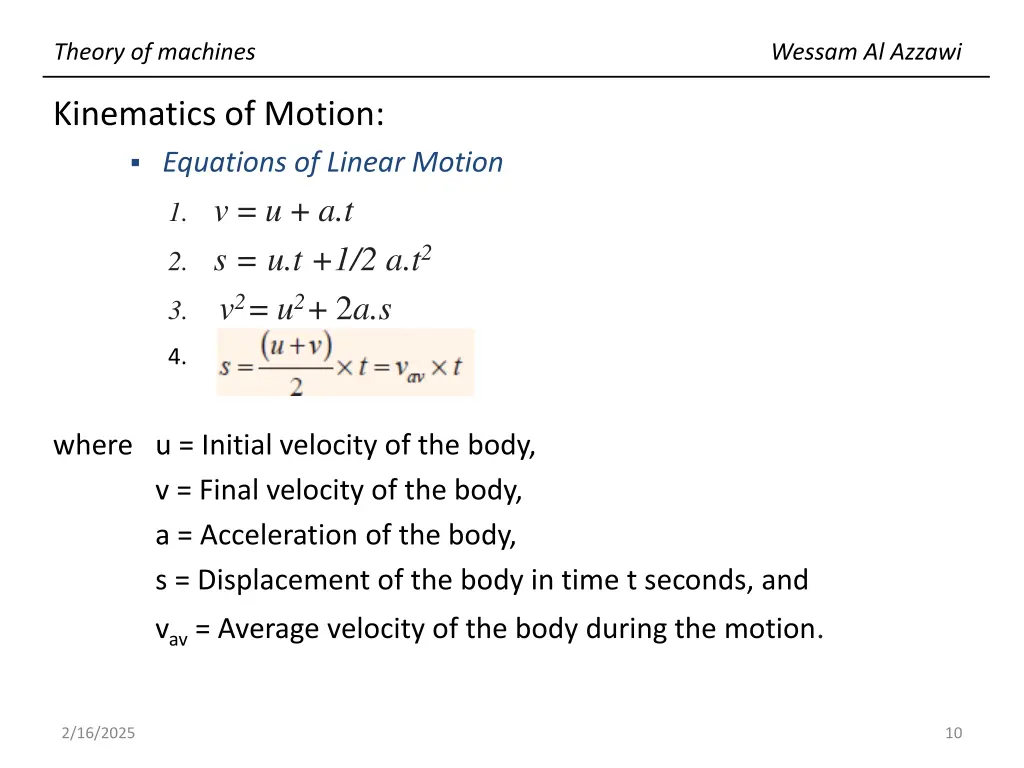 theory of machines 9